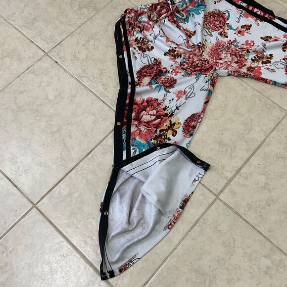 Y2K Baby Phat logo break away snap side jogger pants Women S drawstring waist - Picture 9 of 10